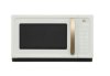 Touchscreen Microwave, 1.1 Cu ft Sensor Microwave Oven with Touch-Activated Display, Kitchenware by Drew Barrymore White