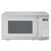 1.1 Cu. ft. 1000 W Mid Size Microwave Oven, 1000W, White Stainless Steel, 20.60 x 16.50 x 11.80 Inches