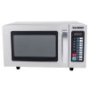 Solwave Mw1000t Stainless Steel Commercial Microwave with Push Button Controls - 120v, 1000w