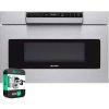 SHARP SMD3070ASY 30 inch 1.2 cu. ft. 950W Stainless Steel Microwave Drawer Oven Bundle with 3 YR CPS Enhanced Protection Pack (E93SHSMD3070ASY)