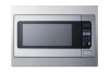 Summit 27” and 30" Built-In Microwave Oven Stainless Steel, 2.2 Cubic Feet, with Trim Kit Digital Control Panel, 1200W (27 Inch)