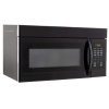 RecPro RV Microwave Over the Range 30" Convection Oven | Black Finish | 120V AC | 900W | Camper Microwave | Direct replacement for Greystone and High Pointe