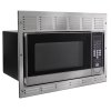 RecPro RV Convection Microwave Stainless Steel 1.1 cu. ft | 120V | Microwave | Appliances | Direct Replacement for Greystone