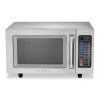 Waring Commercial WMO90 Medium Duty Microwave Oven, 0.9 Cubic Feet, 10 Programmable Memory Settings, 5 Power Levels, Stainless Steel Construction, 120V, 1000W, 5-15 Phase Plug