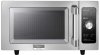 Midea Equipment 1025F0A Countertop Commercial Microwave Oven with Dial, 1000W, Stainless Steel.9 CuFt